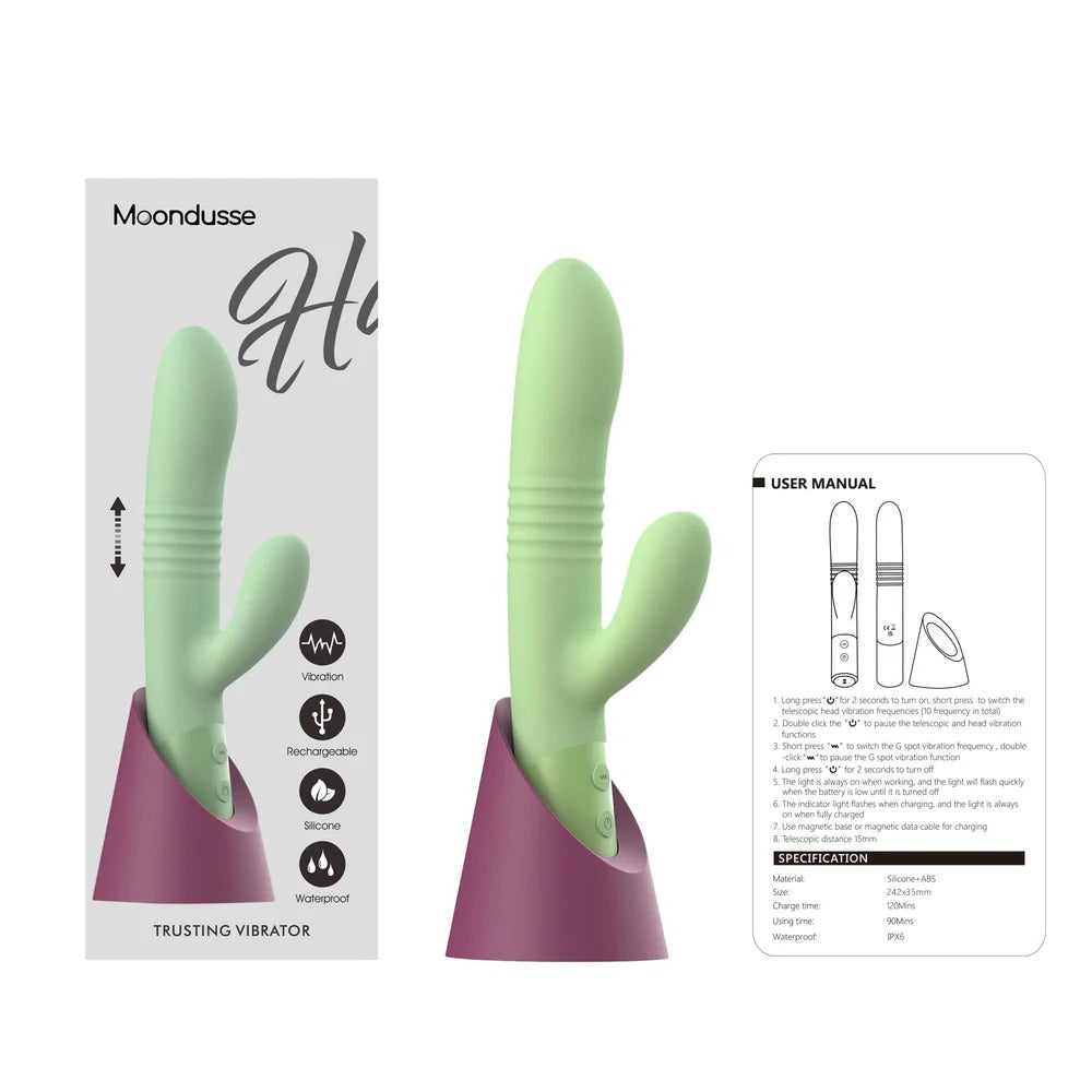 HAILEY GREEN THRUST VIBRATOR